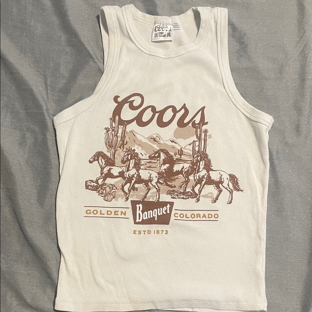 Coors Graphic Tank Top